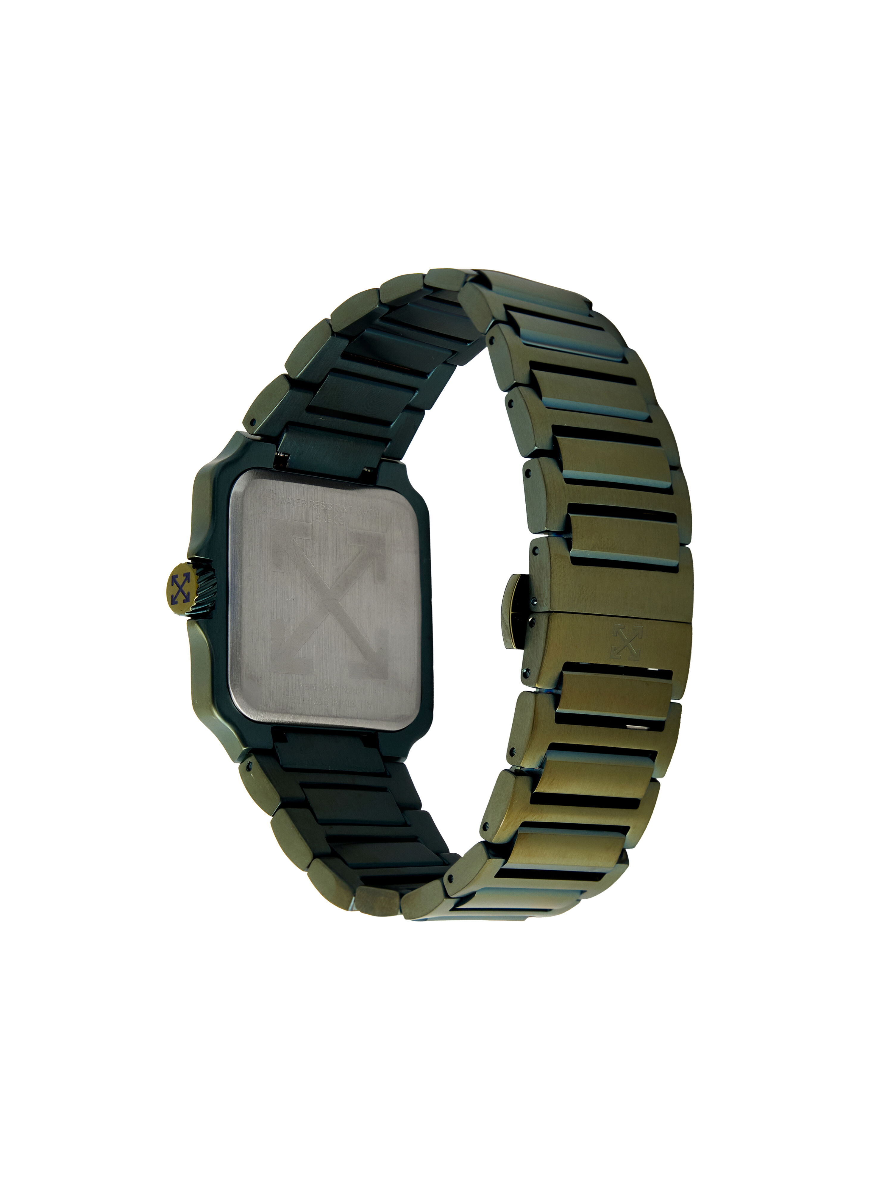 "Proto Layer" Watch OFF WHITE "Proto Layer" Watch Two Tone Olive & Black OW1G009M