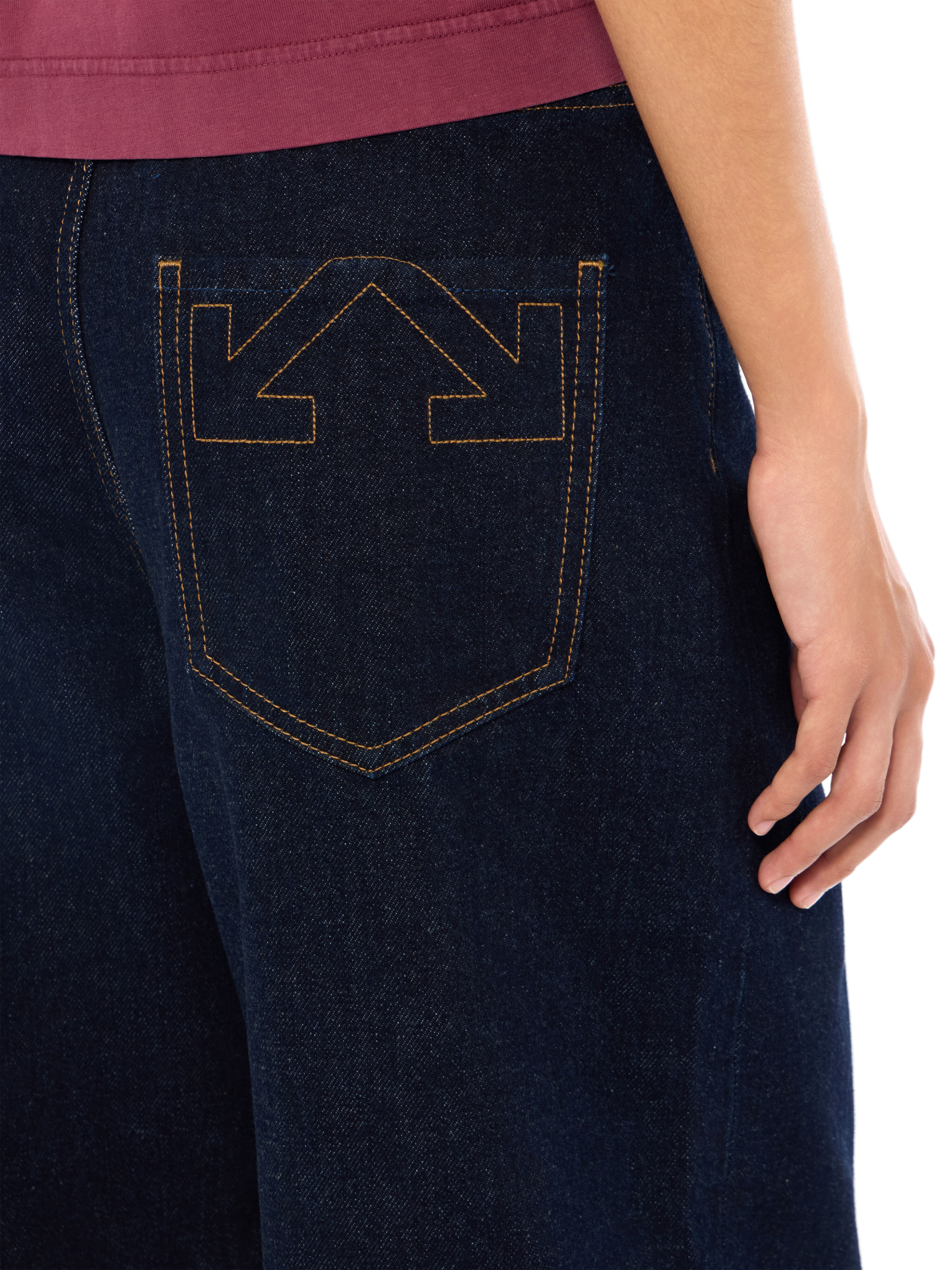 Balloon Denim Pants OFF WHITE Balloon Denim Pants Raw Indigo Raw Indigo 2FM00580B