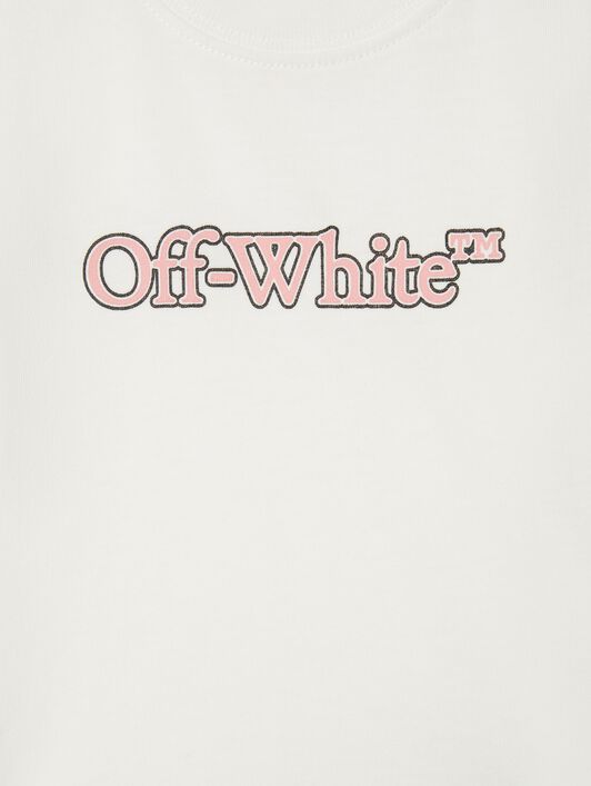 OFF WHITE Big Bookish T-Shirt WHITE OGXB001S25JER001