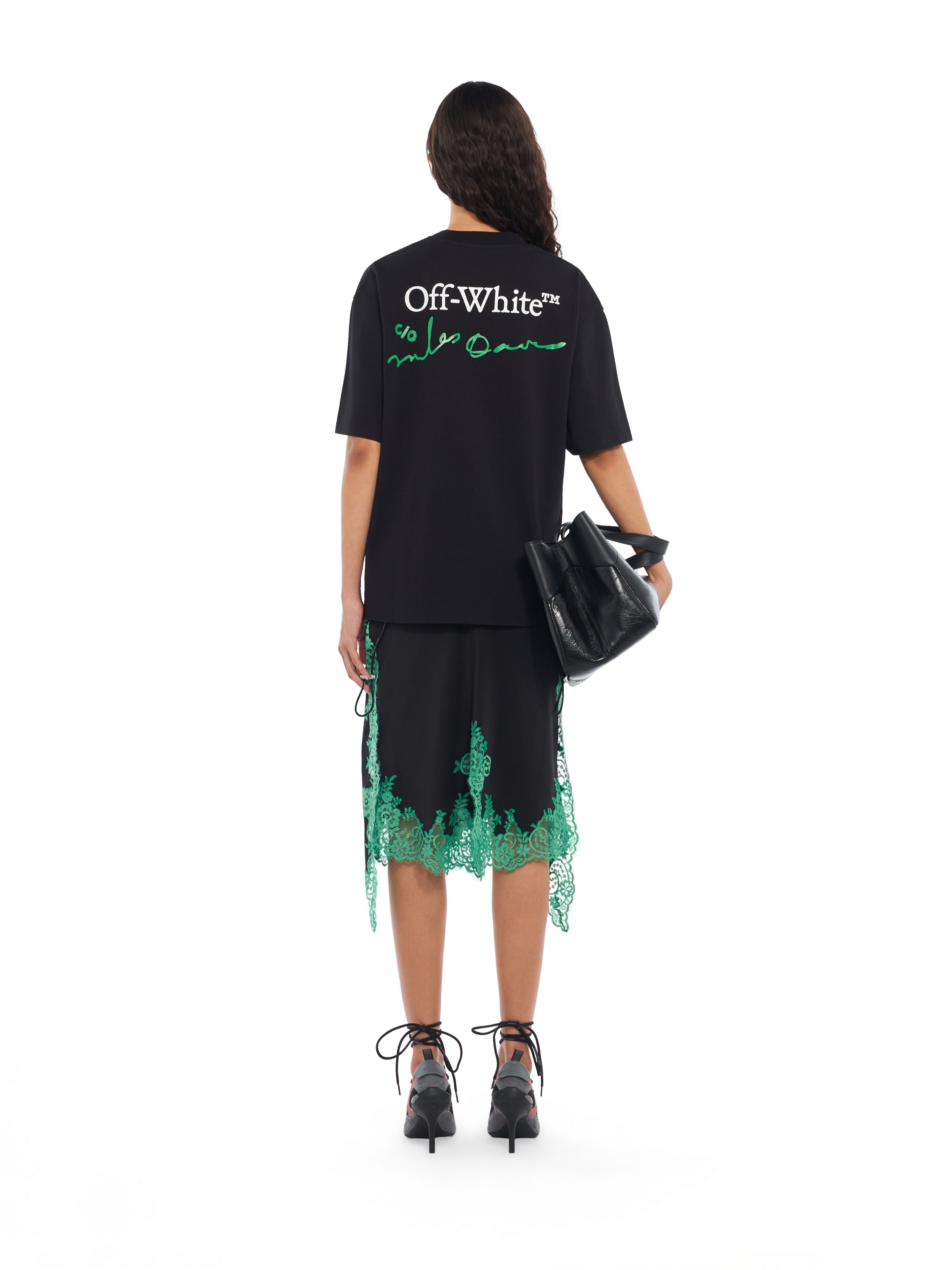 Miles Davis League Skate T-Shirt OFF WHITE Miles Davis League Skate T-Shirt Black-Black 2FA00884T