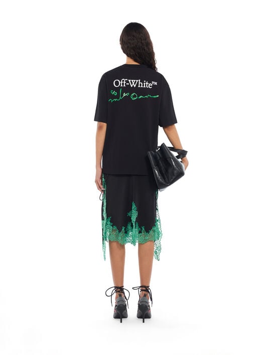 Miles Davis League Skate T-Shirt OFF WHITE Miles Davis League Skate T-Shirt Black-Black 2FA00884T