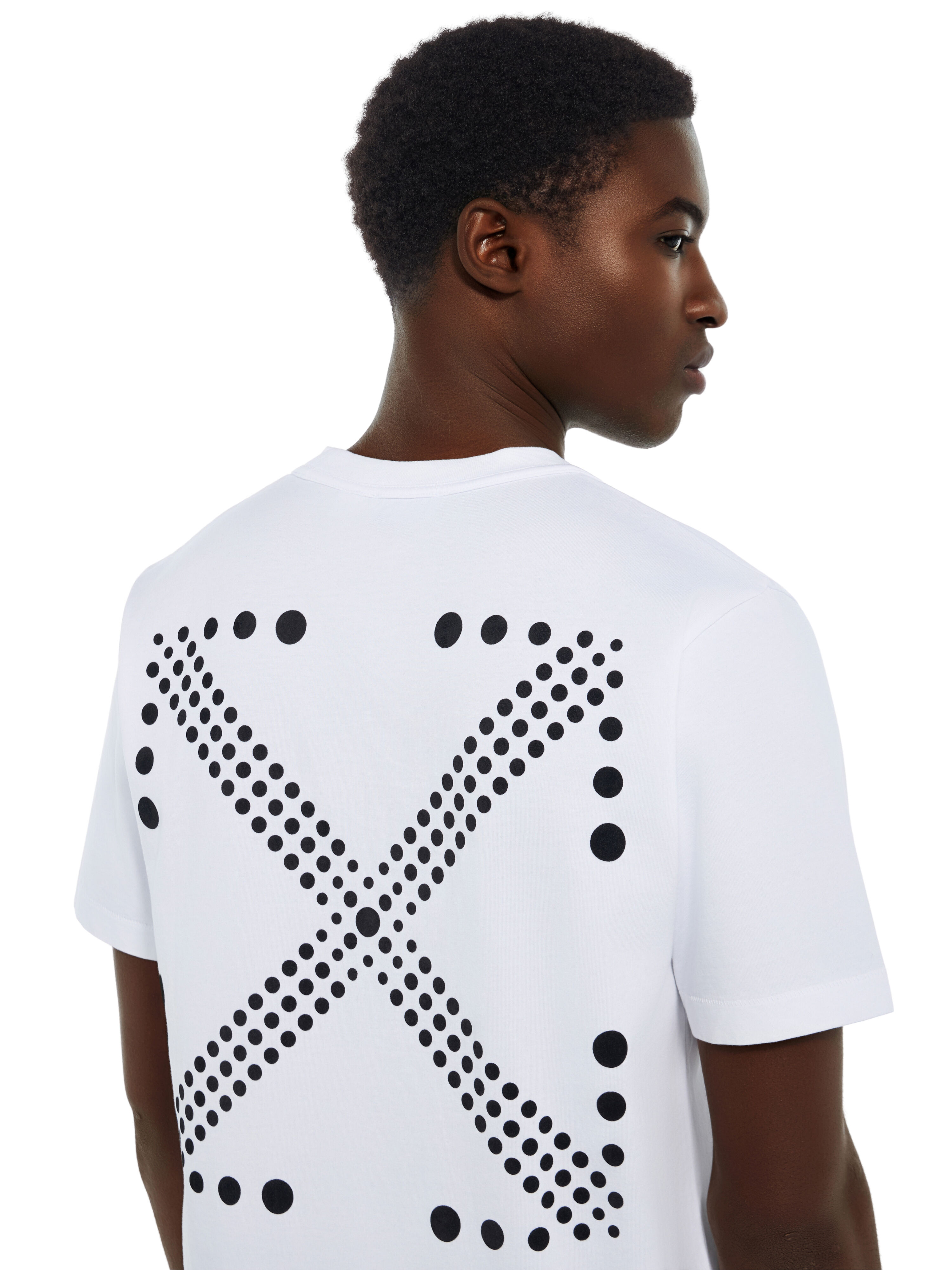 Dotted Arrow Regular T-Shirt OFF WHITE Dotted Arrow Regular T-Shirt WHITE 44MAA16MG26J003