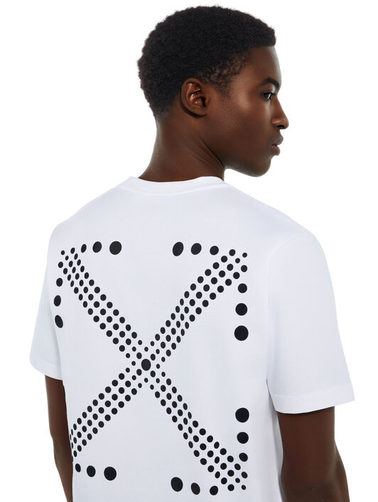 Dotted Arrow Regular T-Shirt OFF WHITE Dotted Arrow Regular T-Shirt WHITE 44MAA16MG26J003