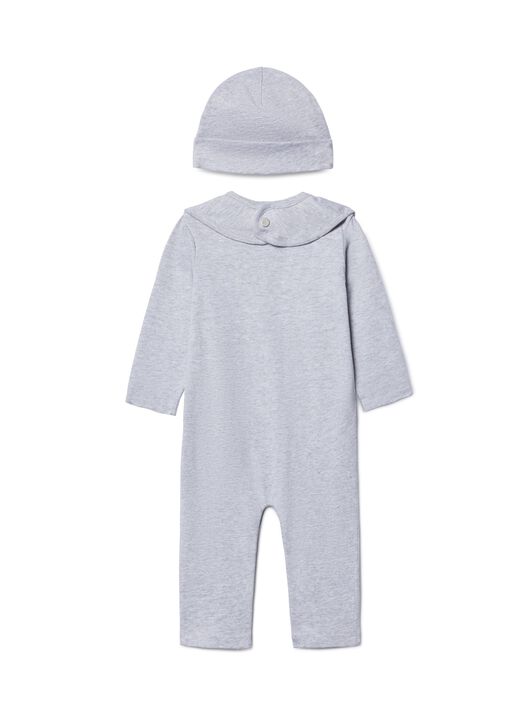OFF WHITE 3-Teiliges Set Mit Logo GRAU OB2X001S25JER001