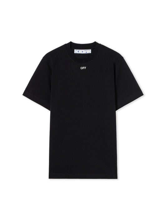 Brick Arrow Slim Tee OFF WHITE Brick Arrow Slim Tee BLACK - WHITE OMAA027G20JER065