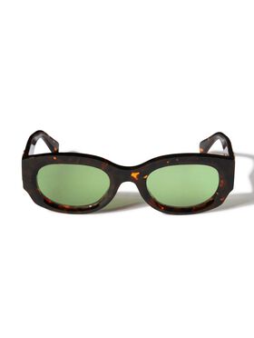 OFF WHITE Palmer Sunglasses BLACK OERI145S25PLA001