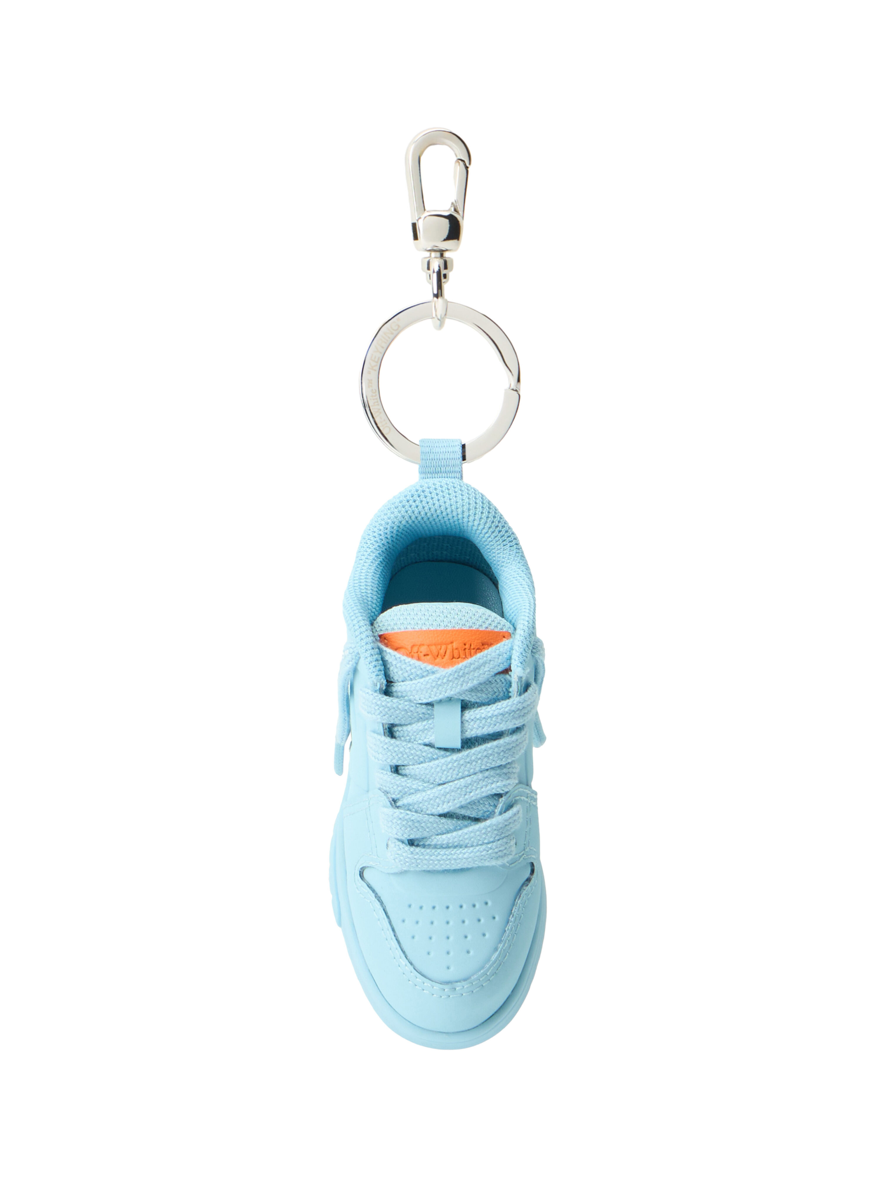 OFF WHITE Out Of Office Keyring SKY BLUE OMZG097S26FAB001