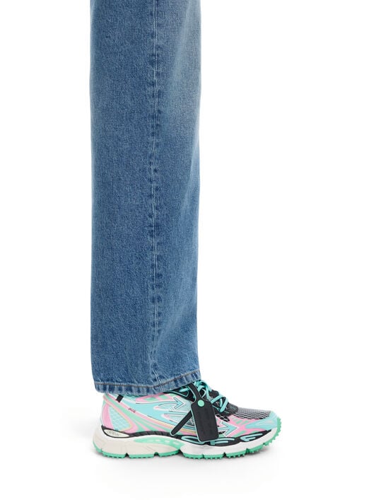 Be Right Back Fishnet Sneakers OFF WHITE Be Right Back Fishnet Sneakers AQUA - MINT OWIA289S26FAB004
