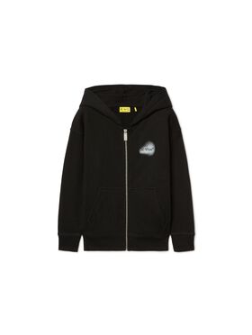 OFF WHITE Spray Arrow Zip-Up Hoodie BLUE OBBA001S25FLE007