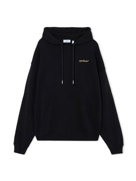 OFF WHITE Bolt Arrow Hoodie BLACK 44OWOS26K074
