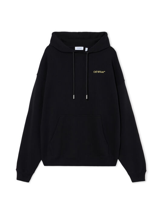 OFF WHITE Bolt Arrow Hoodie BLACK 44OWOS26K074