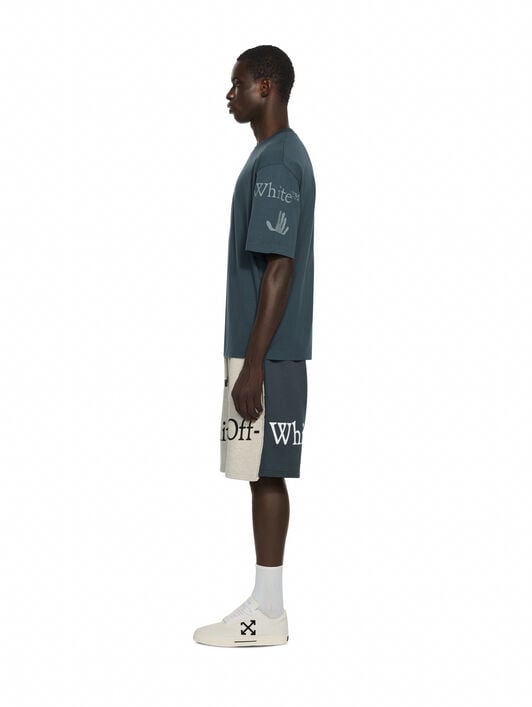 Bookish Scarf Overlap Skate Sweatshorts OFF WHITE Bookish Scarf Overlap Skate Sweatshorts DARK SLATE 44MCI01CF26F002