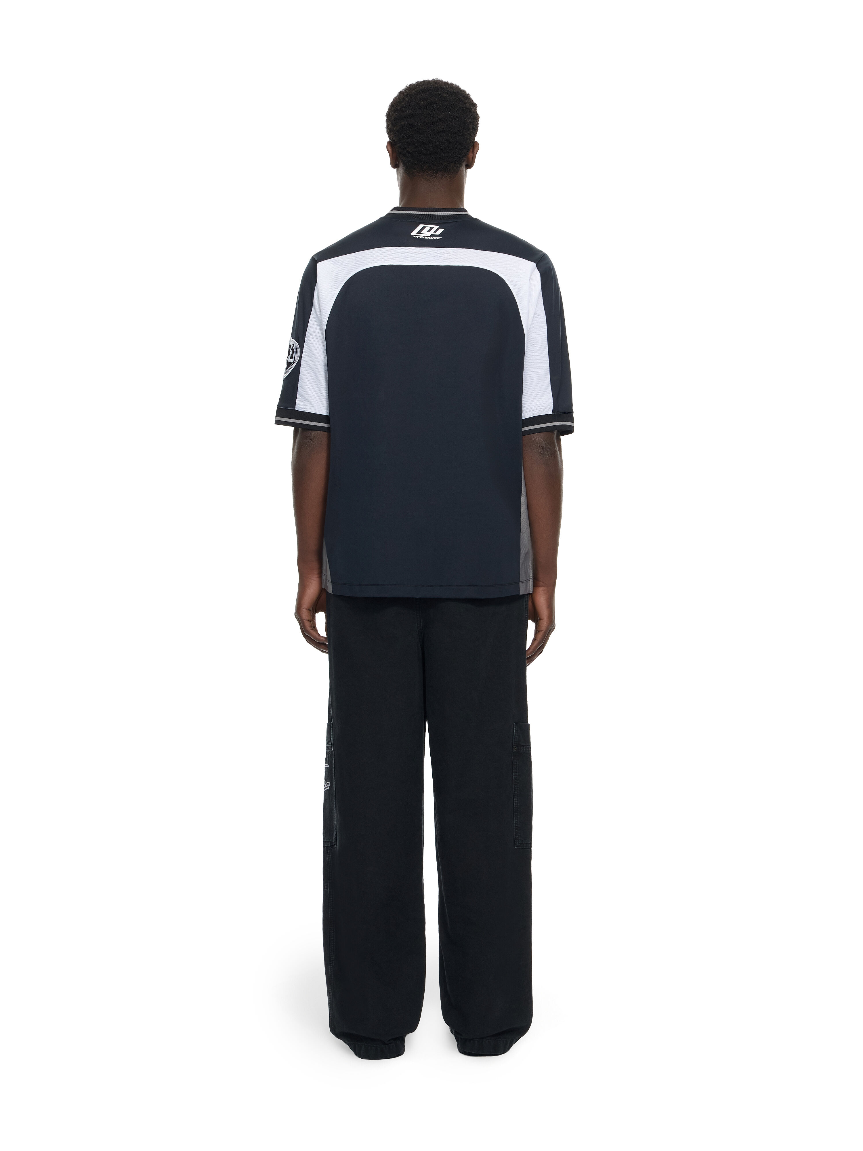 OFF WHITE Script Gd Cot Cargo Pant BLACK 44XCF04ES26F001