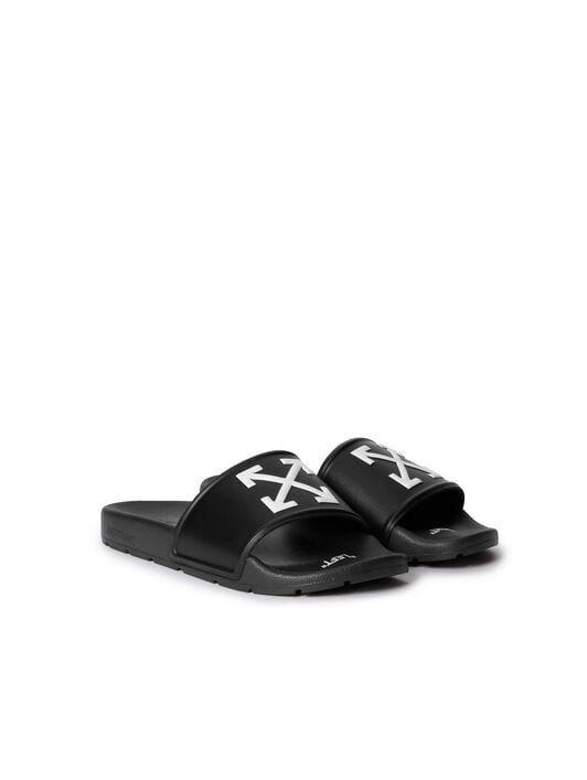 ARROW SLIDER OFF WHITE ARROW SLIDER BLACK - WHITE OWIU003C99MAT001