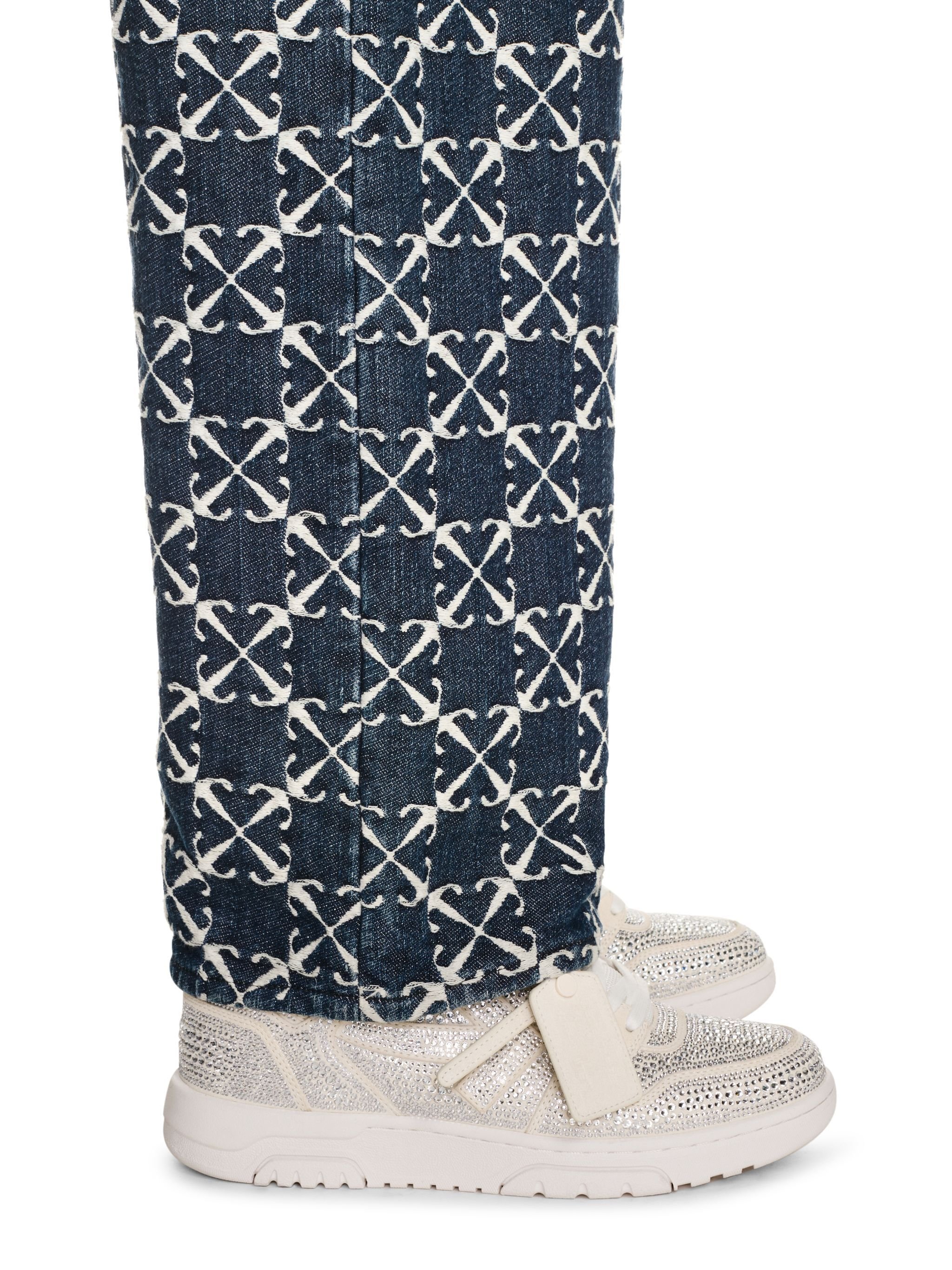 OFF WHITE Full Strass White Out Of Office WHITE OMIA189F24LEA009