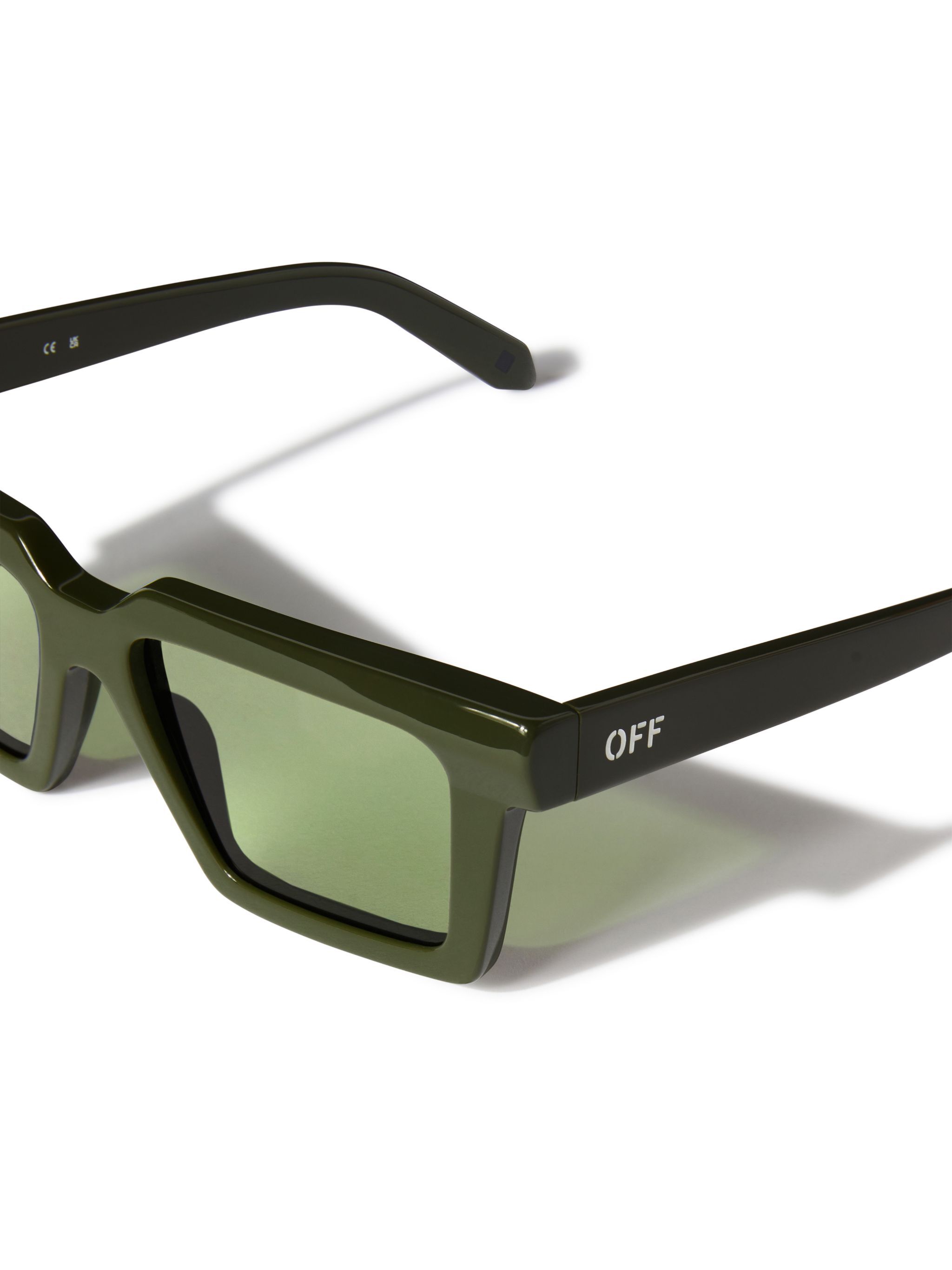 OFF WHITE Windsor Sunglasses Military Green - Gree GREEN OERI142S25PLA001