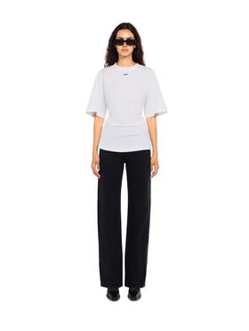 Susy Denim Pants OFF WHITE Susy Denim Pants Stone Raw Black Black 2FM00582B