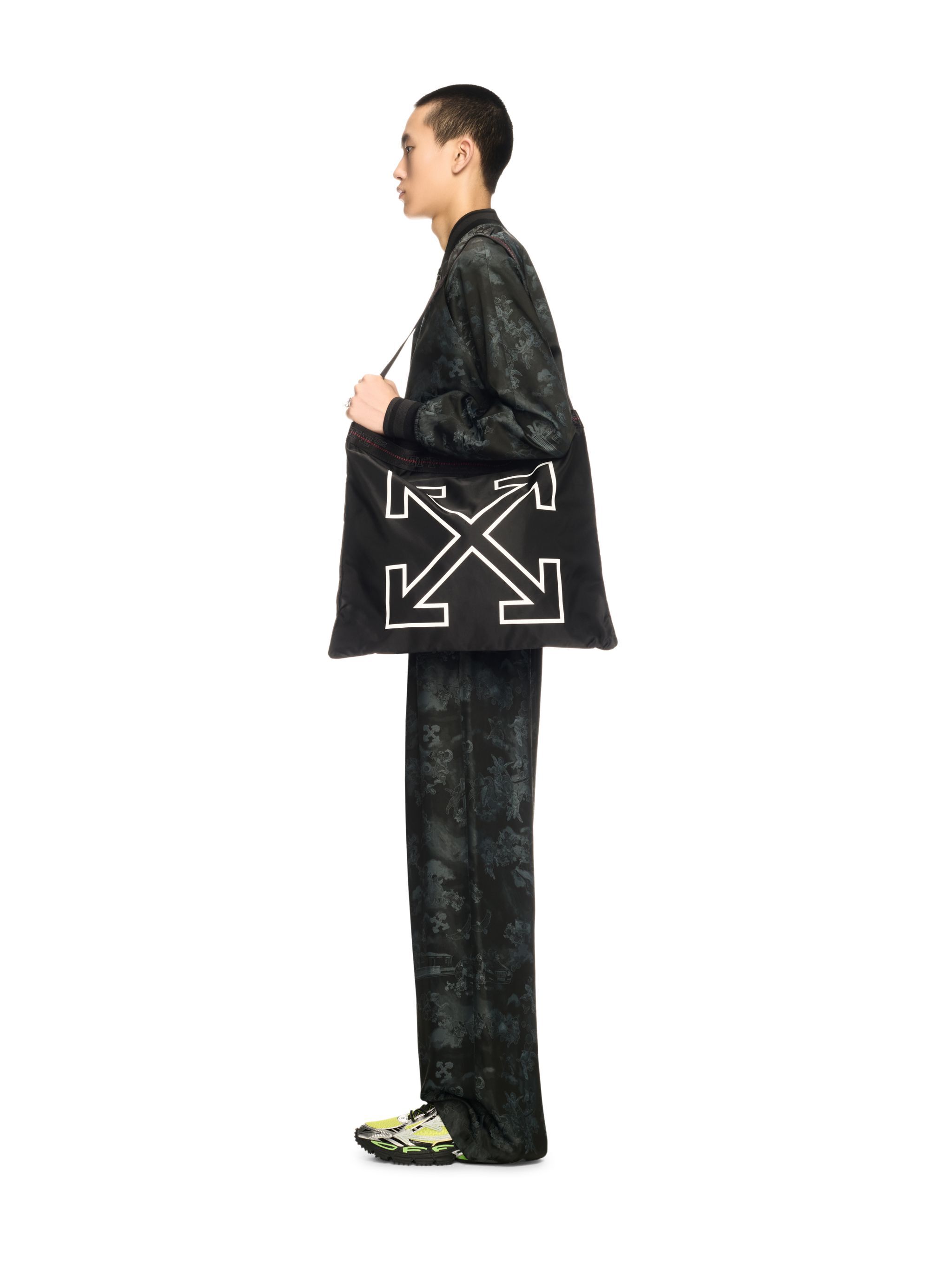 OFF WHITE Heritage Tote BLACK OMNA20LC99FAB001