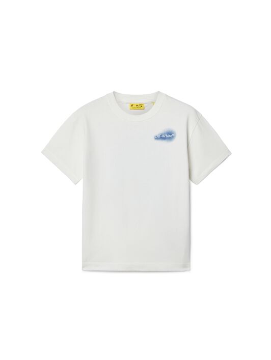 OFF WHITE Spray Arrow T-Shirt WHITE OBAA002S25JER009