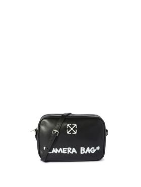 OFF WHITE Black Jitney Quote Camera Bag BLACK OWNN18BC99LEA001