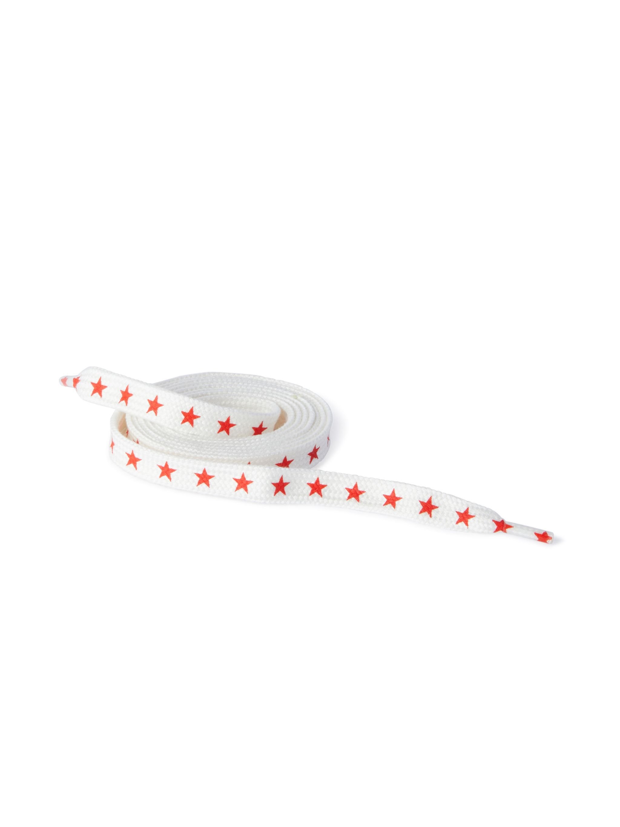 OFF WHITE White/Red Star Laces WHITE OMZJ001T25MAT001