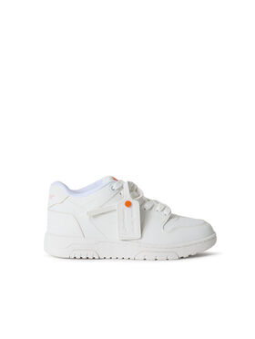 OFF WHITE Out Of Office Gegossen Sneaker WHITE/ORANGE OF06204101