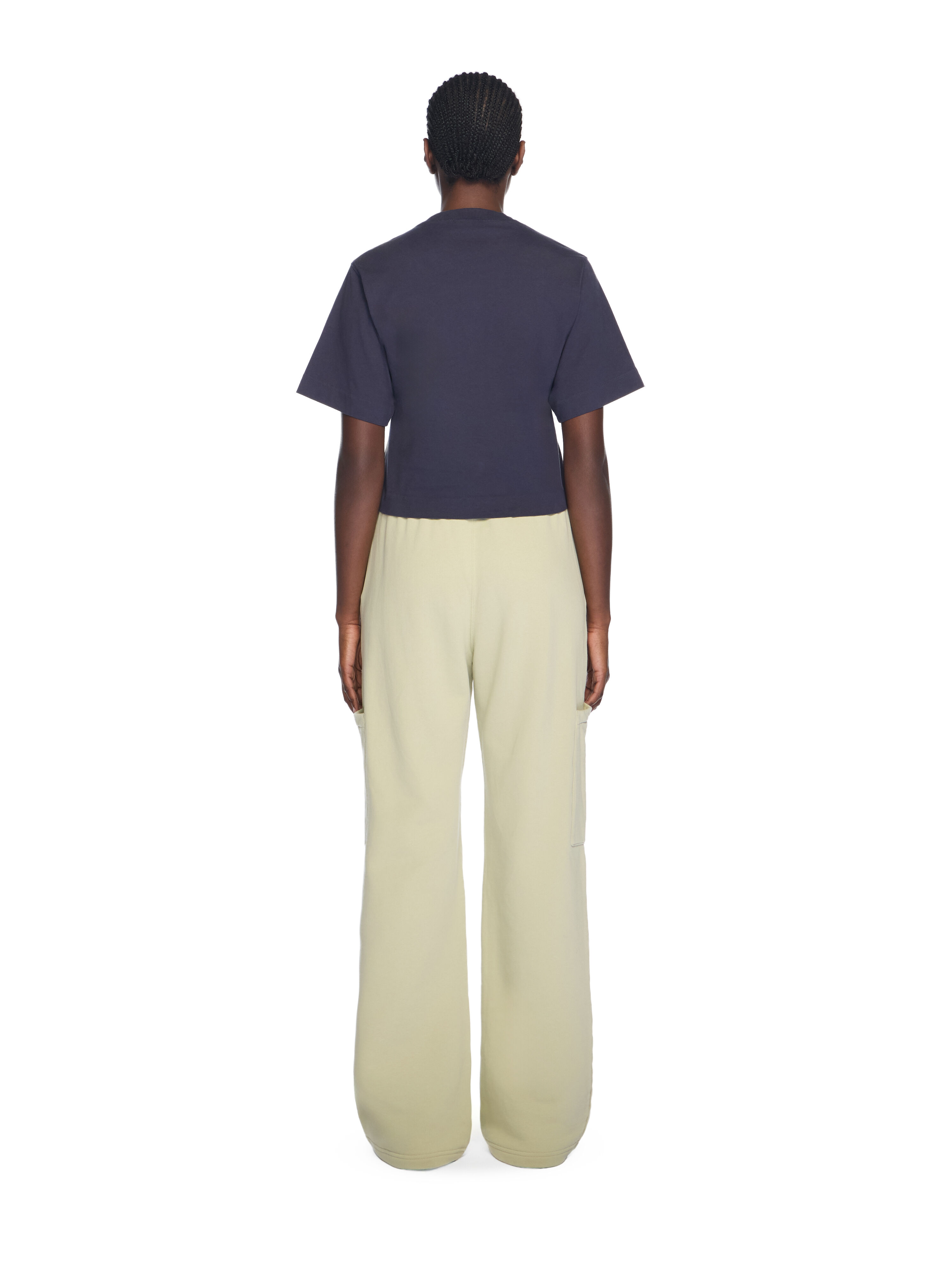 Bookish Flowers Cargo Sweatpants OFF WHITE Bookish Flowers Cargo Sweatpants ALFALFA-BLACK OWCH025F25FLE001