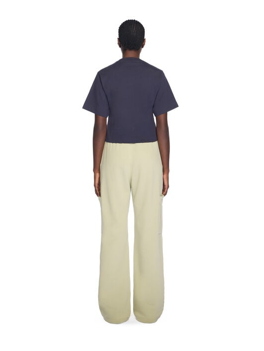 Bookish Flowers Cargo Sweatpants OFF WHITE Bookish Flowers Cargo Sweatpants ALFALFA-BLACK OWCH025F25FLE001