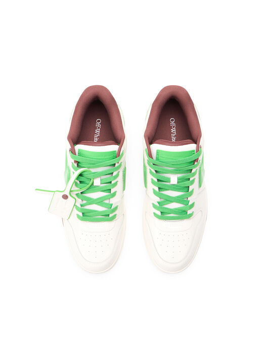 OFF WHITE Sneakers Out Of Office Bubble Arrow WHITE - LIGHT GREEN OMIA189S26LEA009