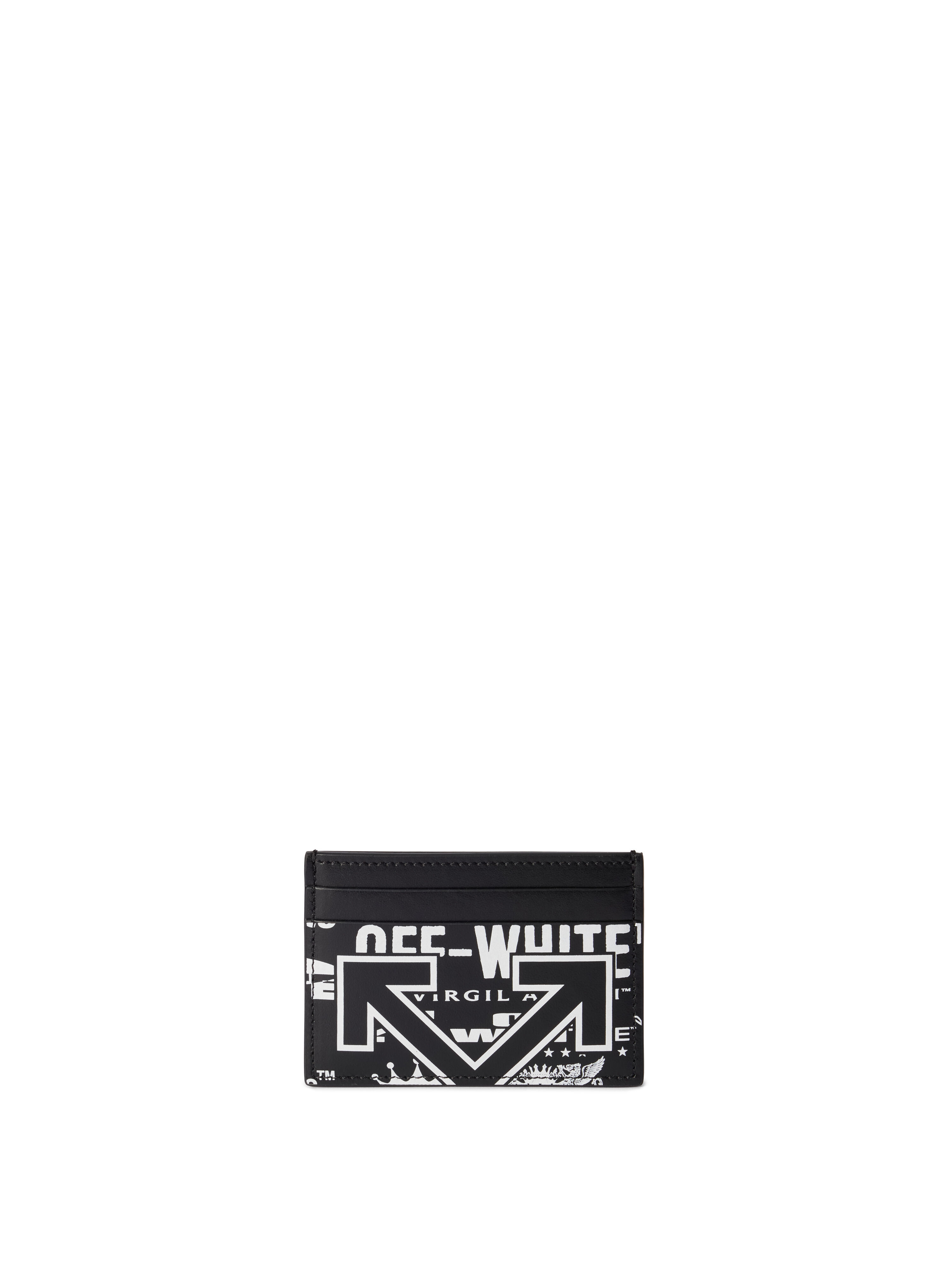 OFF WHITE Heritage Multilogo Card Holder BLACK - WHITE OMND09BF25LEA002