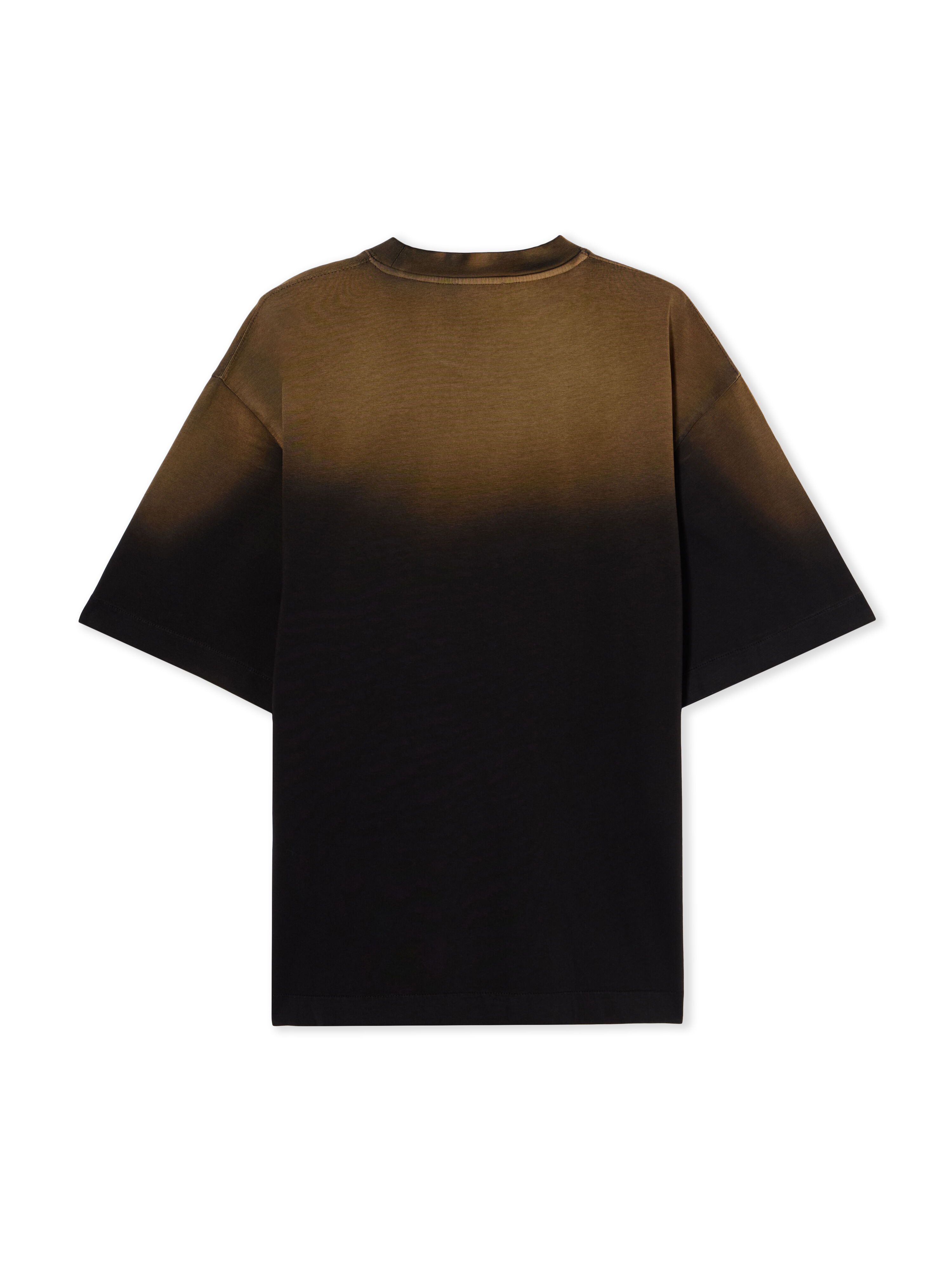 OFF WHITE Laundry Skate Logo Tee DIRTY BLACK - DIRTY BLACK OMAA120F25JER00X