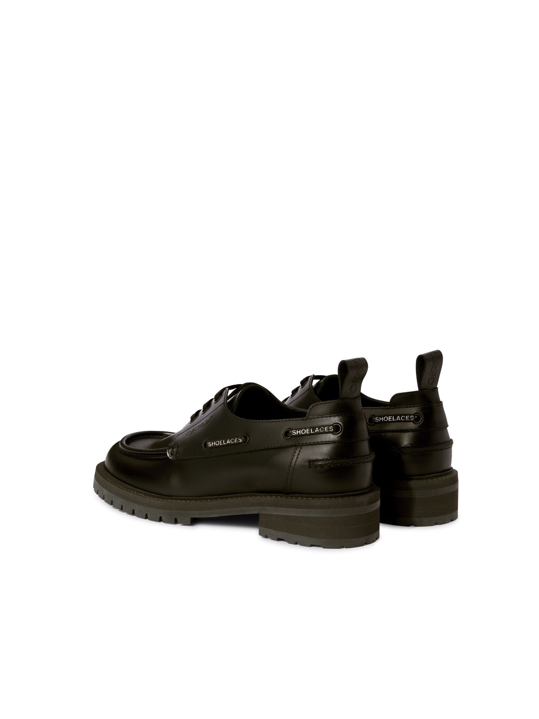 OFF WHITE Black San Diego Loafers BLACK OMIG00BC99LEA001