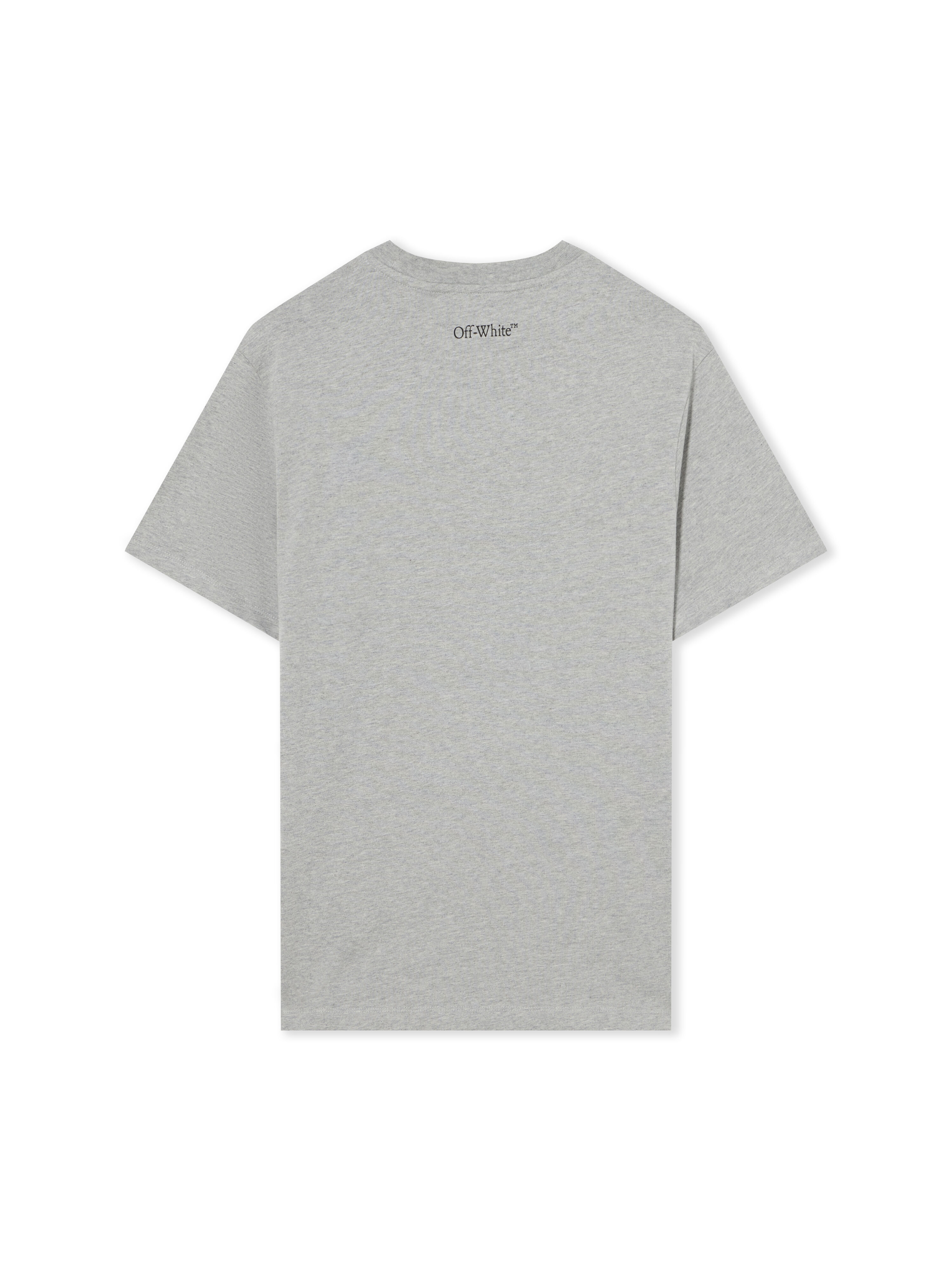 OFF WHITE Single Arrow Slim T-Shirt HEATHER GREY 44MAA027G5J00G