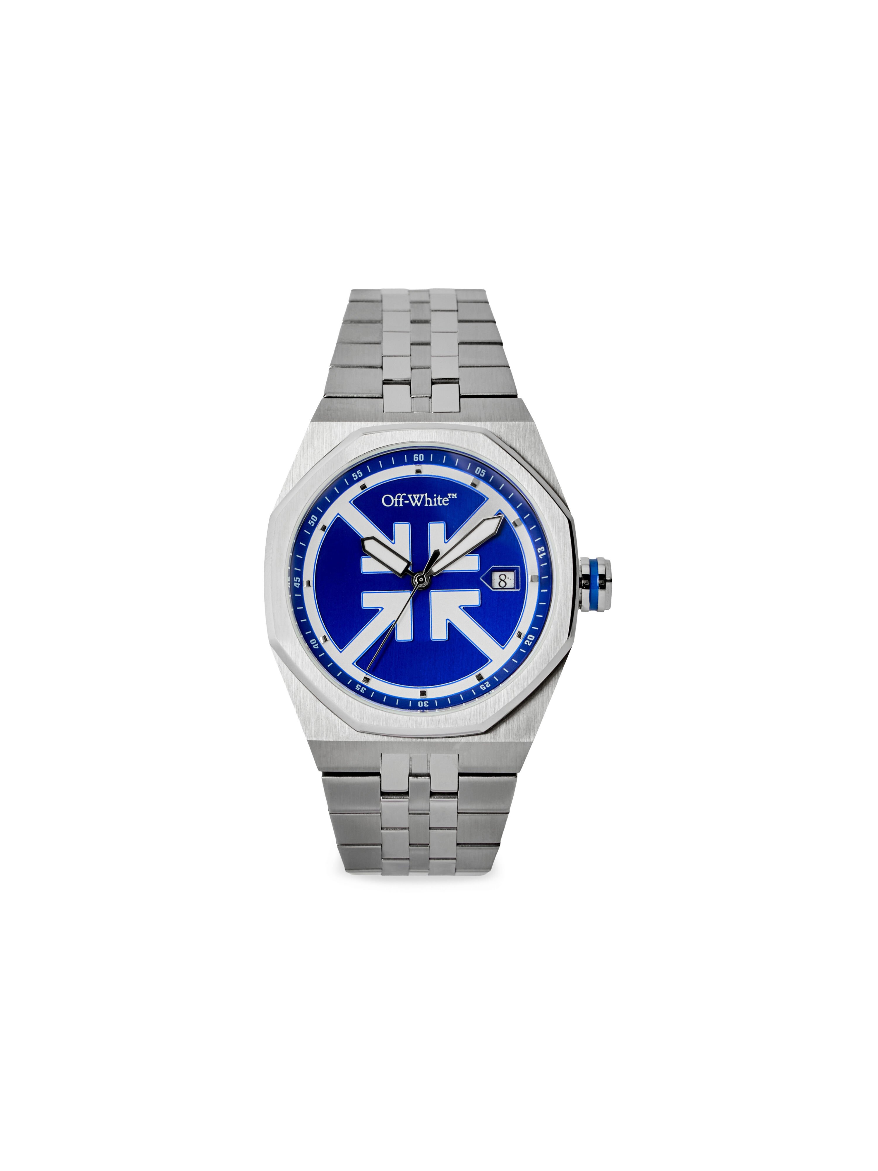 "No Grid" Watch OFF WHITE "No Grid" Watch Silver OW1G007M