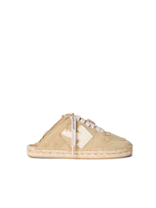 OFF WHITE Arrow Espadrillas BEIGE - WHITE OWIB019S26FAB001