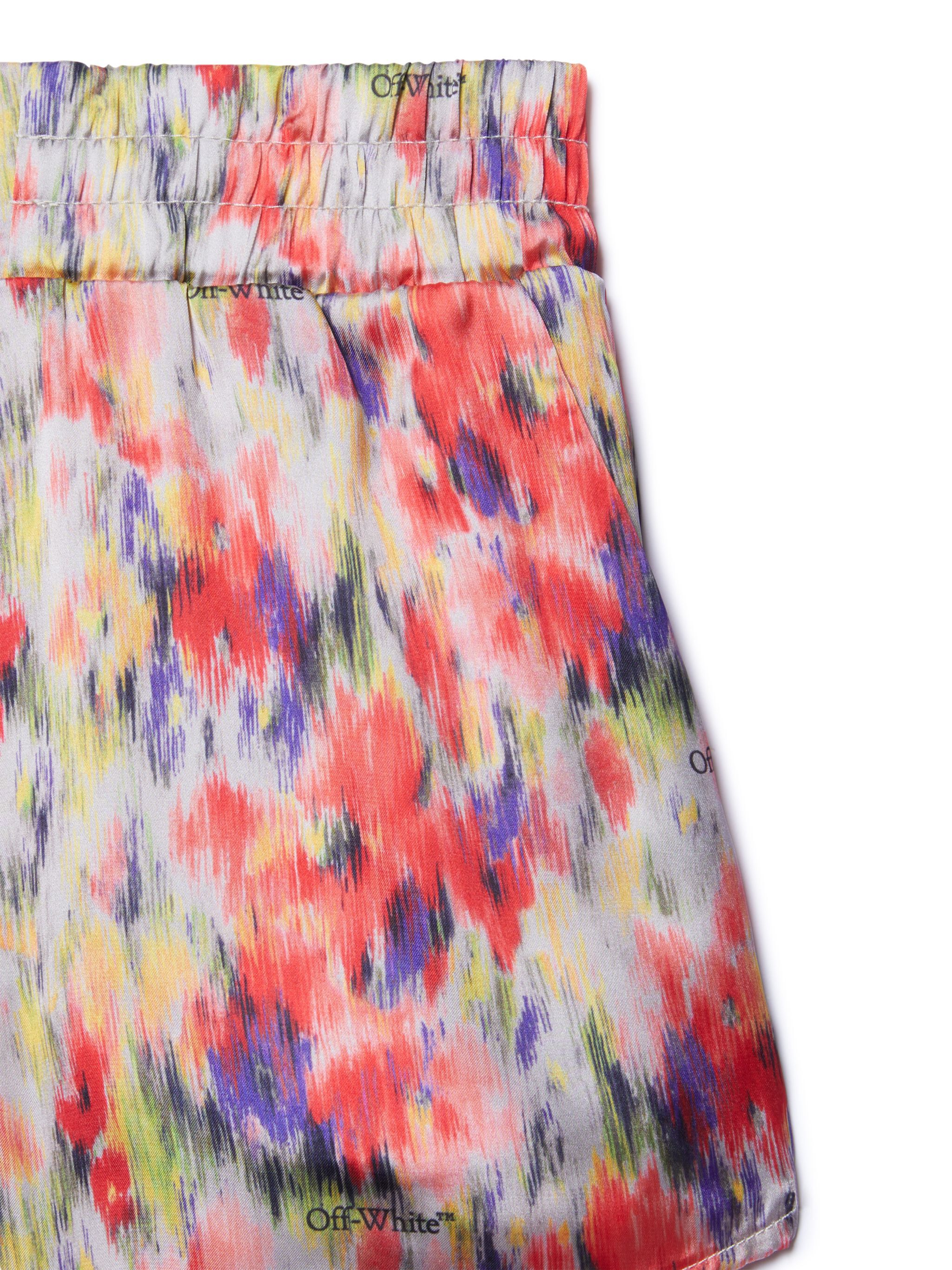 OFF WHITE Watercolor Shorts PINK OGCB009S25FAB002