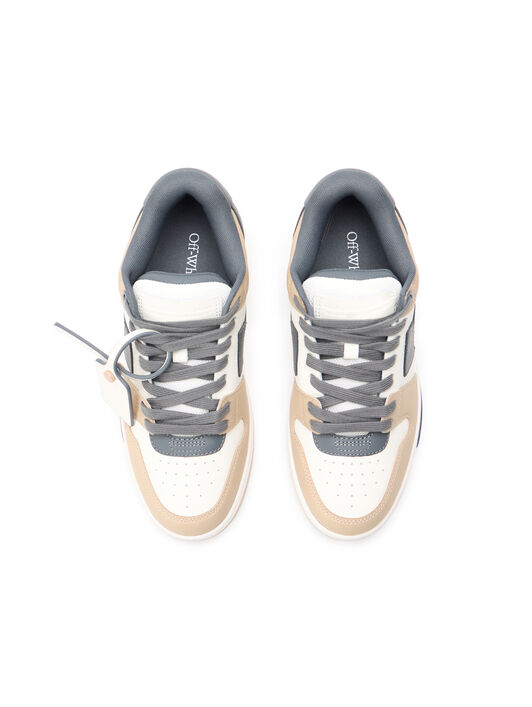 OFF WHITE Out Of Office Sneakers BEIGE - DARK GREY OWIA259S26LEA003