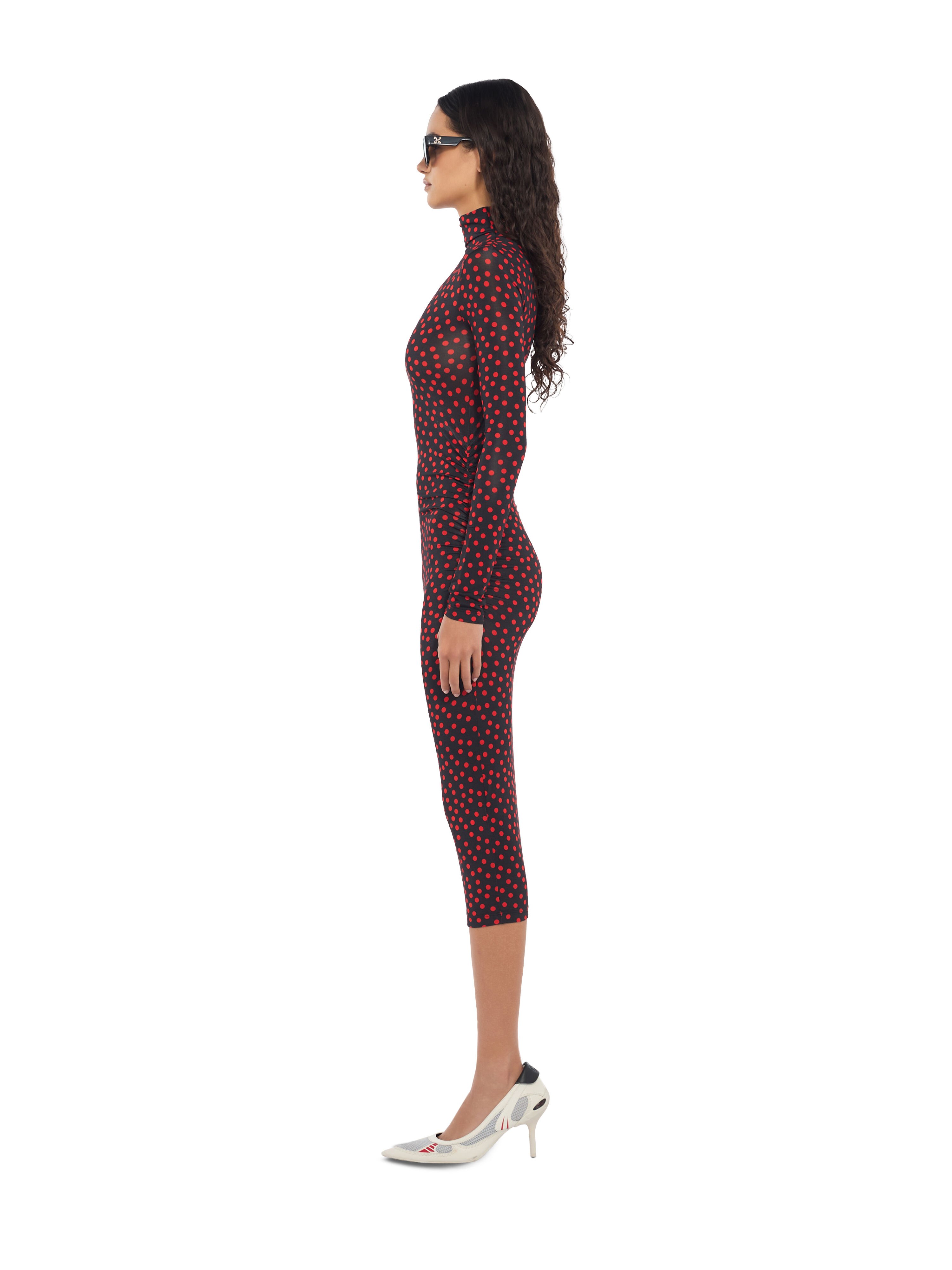 Off Stamp Dot Second Skin Midi Dress OFF WHITE Off Stamp Dot Second Skin Midi Dress Black Rumba Red 2FU00871T