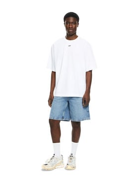 OFF WHITE 3D Spray Arrow Skate T-shirt WHITE 44MAA120S26J00I