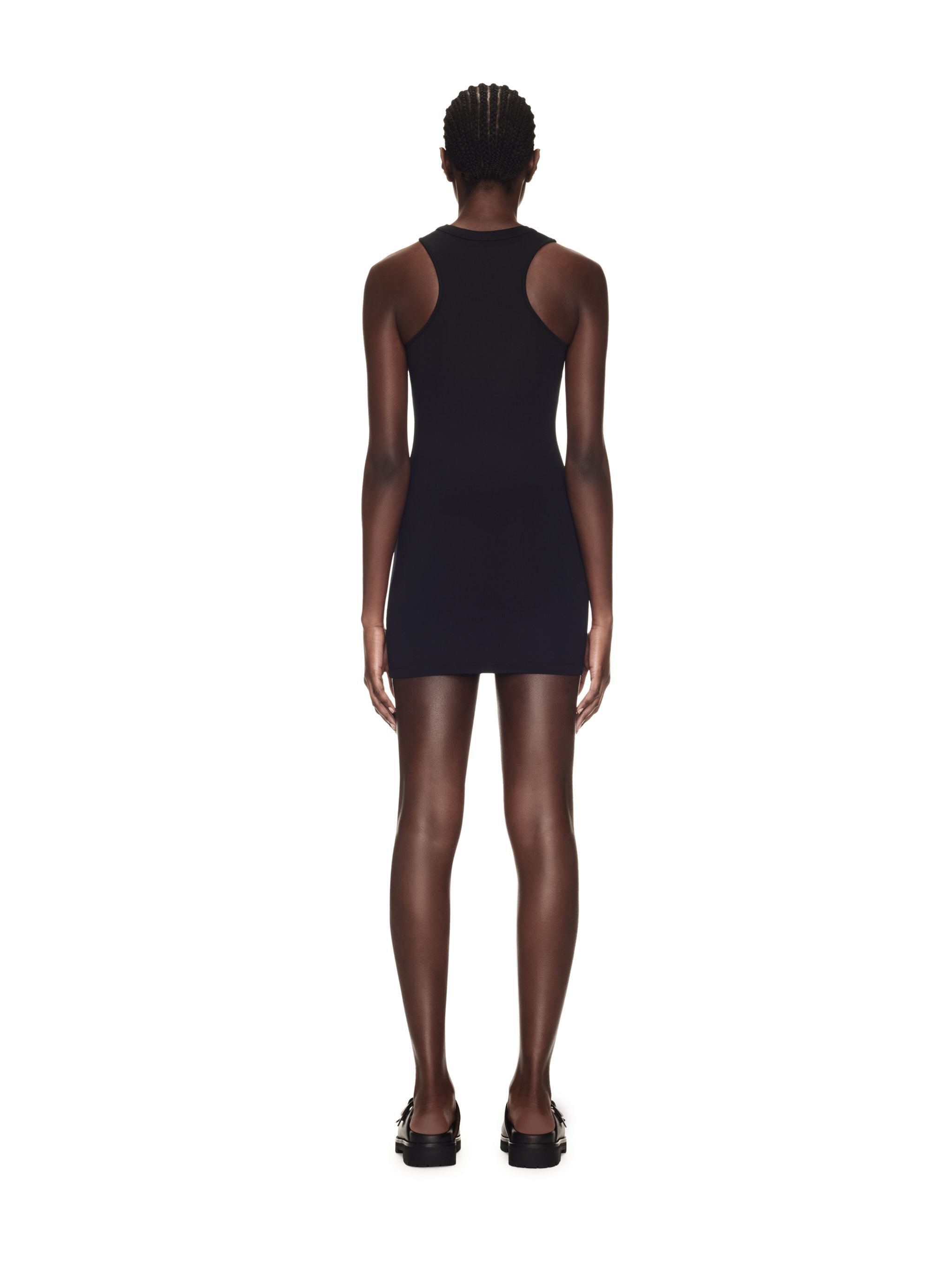OFF WHITE Sleek Rowing Dress BLACK OWDB463C99JER001