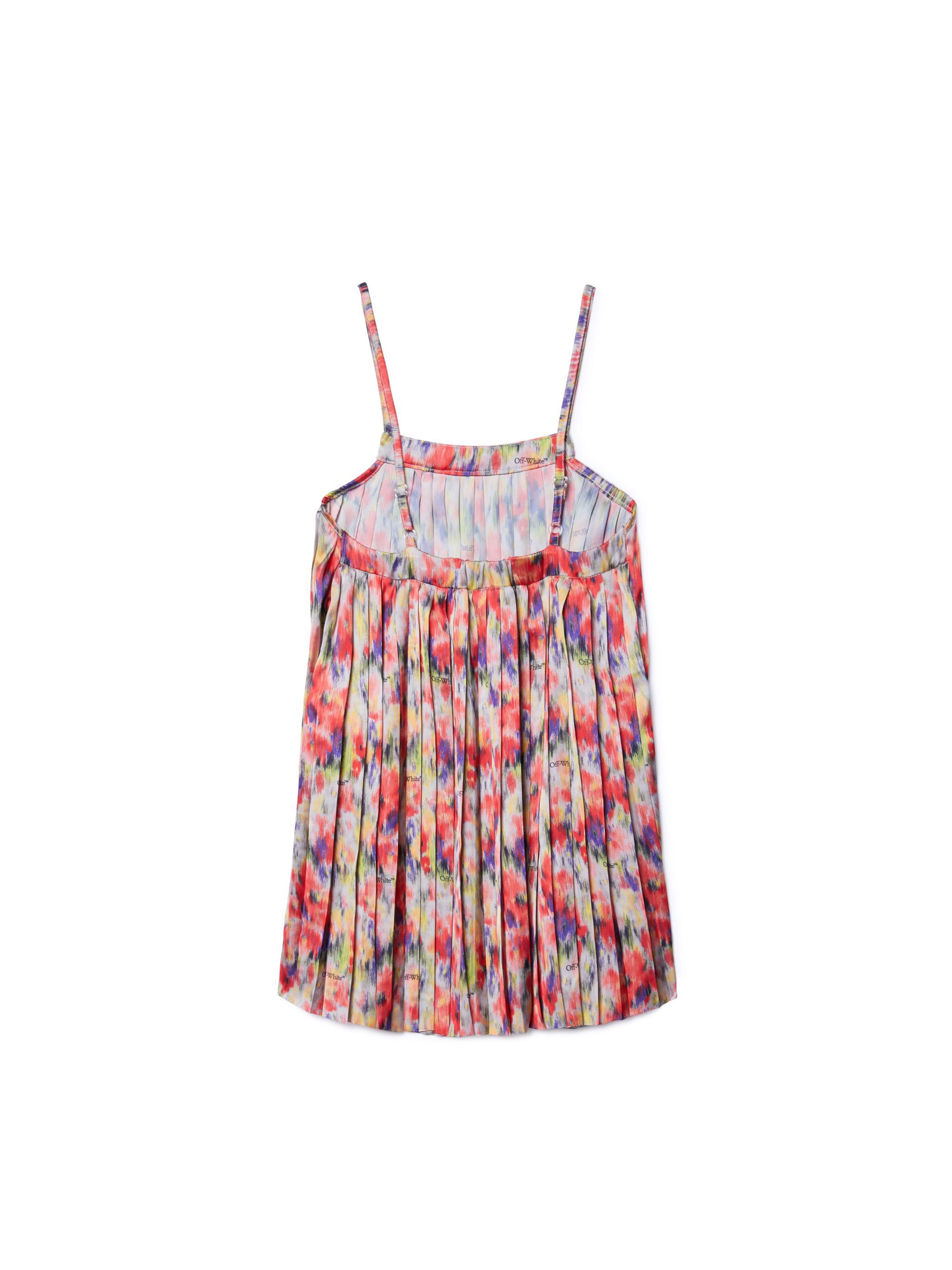 OFF WHITE Watercolor Bookish Dress PINK OGDB06CS25FAB001