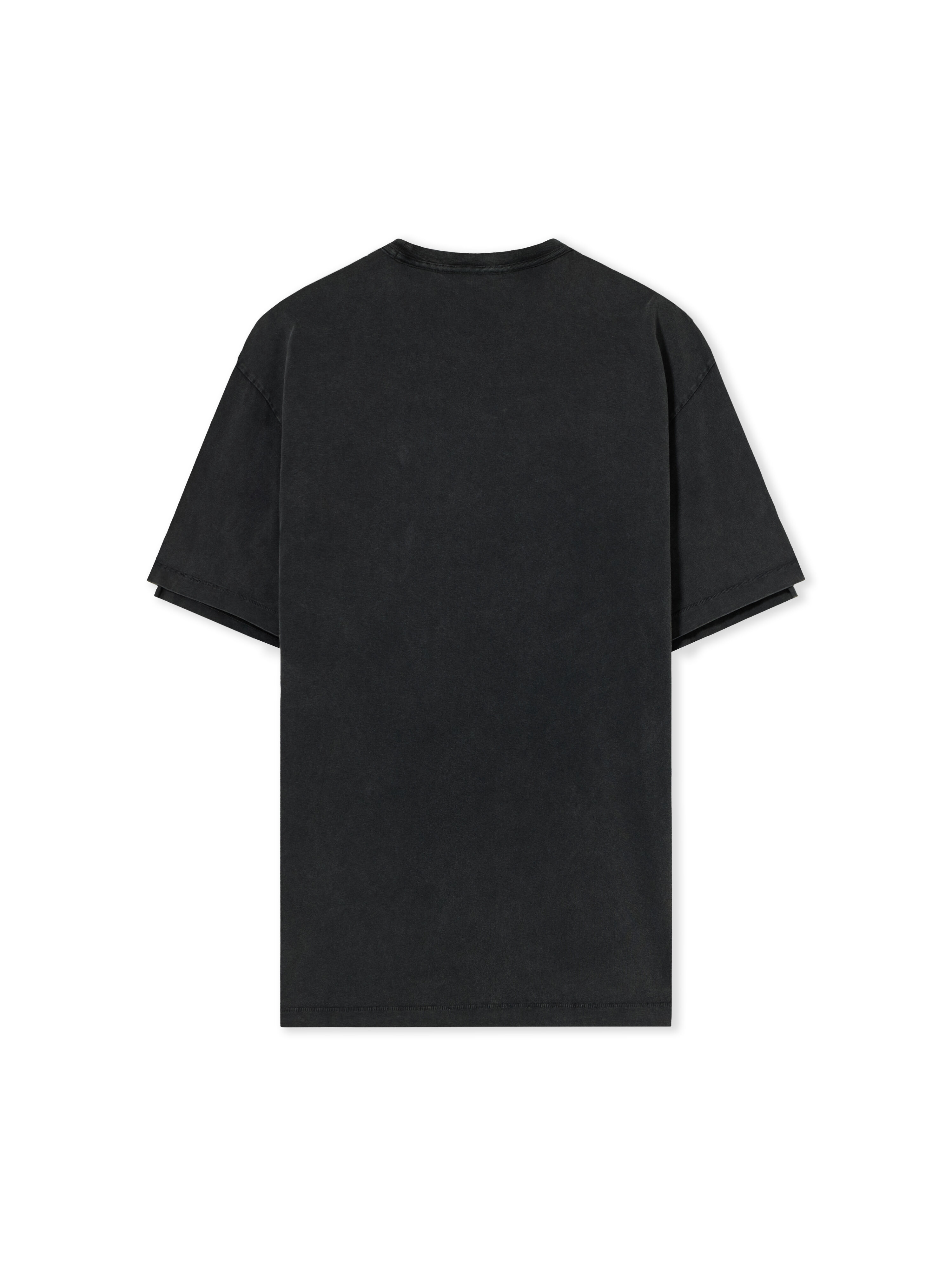 OFF WHITE Off Stamp Overlap Regular Short Sleeve T-Shirt VINTAGE BLACK 44MAA16NF26J005