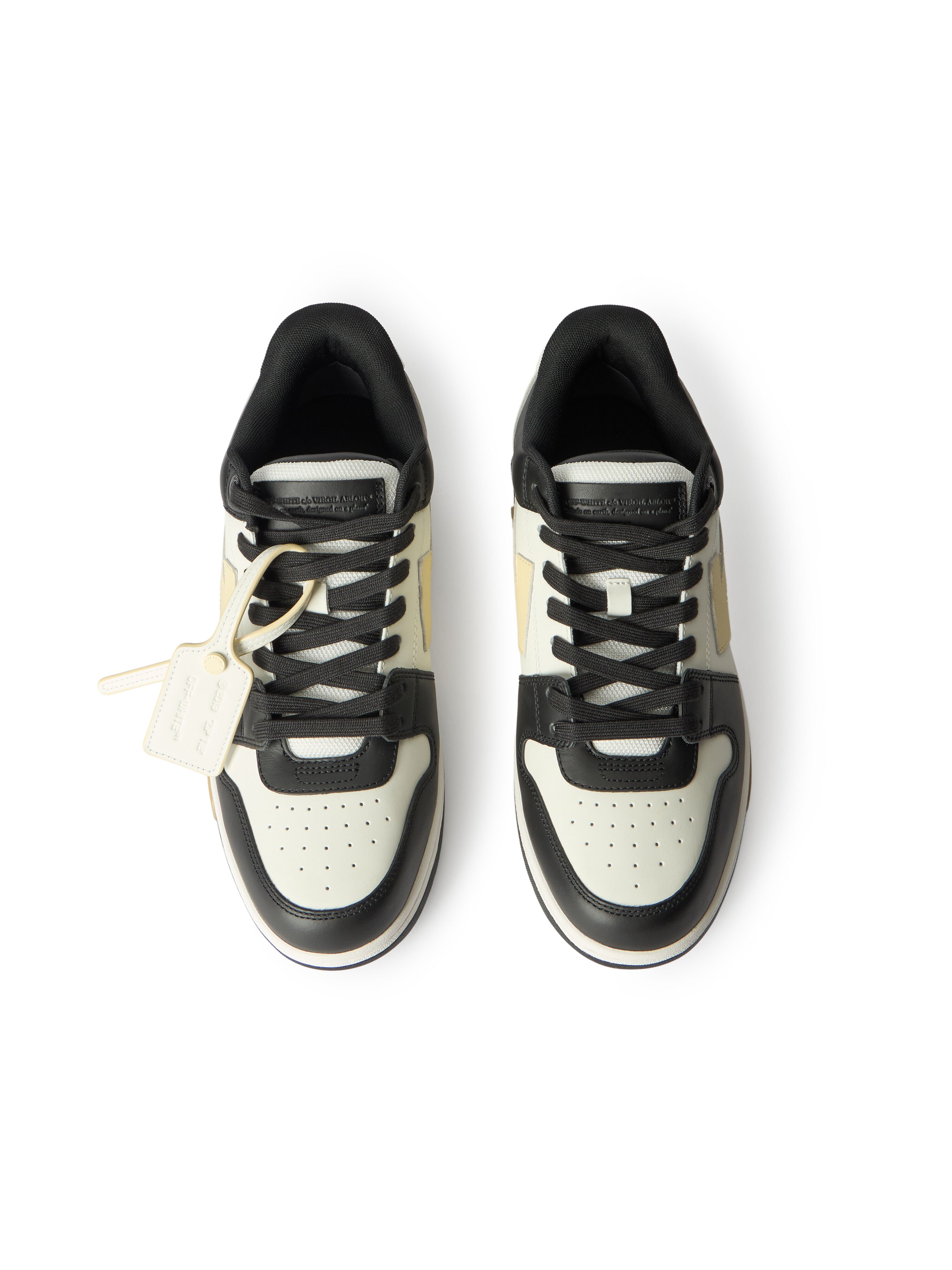 OFF WHITE Out Of Office Glow-In-The-Dark Sneakers WHITE - GLOW IN THE DARK OMIA189S26LEA008
