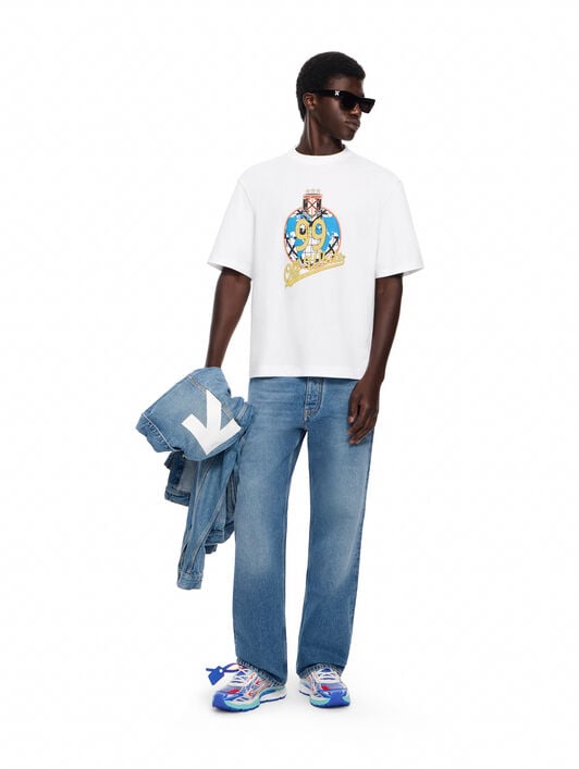 Soccer '26 Skate T-shirt OFF WHITE Soccer '26 Skate T-shirt BLACK 44MAA120G26J001