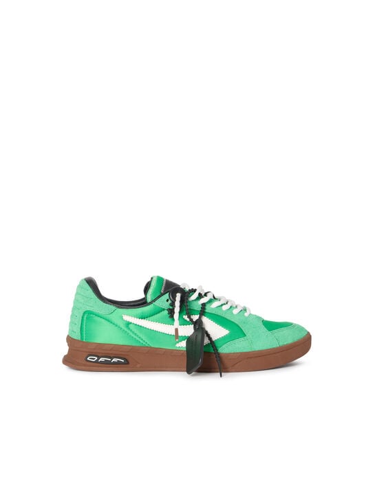 OFF WHITE New Slim Sneakers GREEN - PURE WHITE OMIA2ALS26FAB002