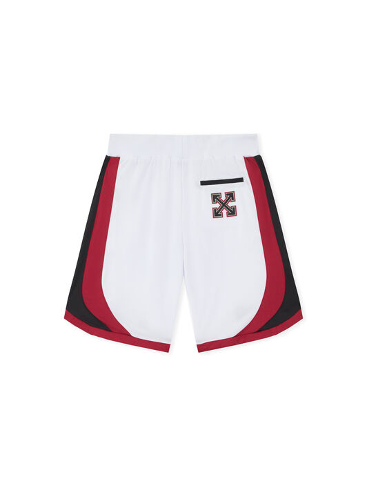 Off-White™ c/o AC Milan Arrow Tech Shorts OFF WHITE Off-White™ c/o AC Milan Arrow Tech Shorts WHITE RED 44MCI01EG25F001