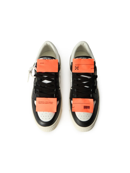 OFF WHITE 3.0 Court Low Top WHITE/BLACK OMIA29KS26LEA001