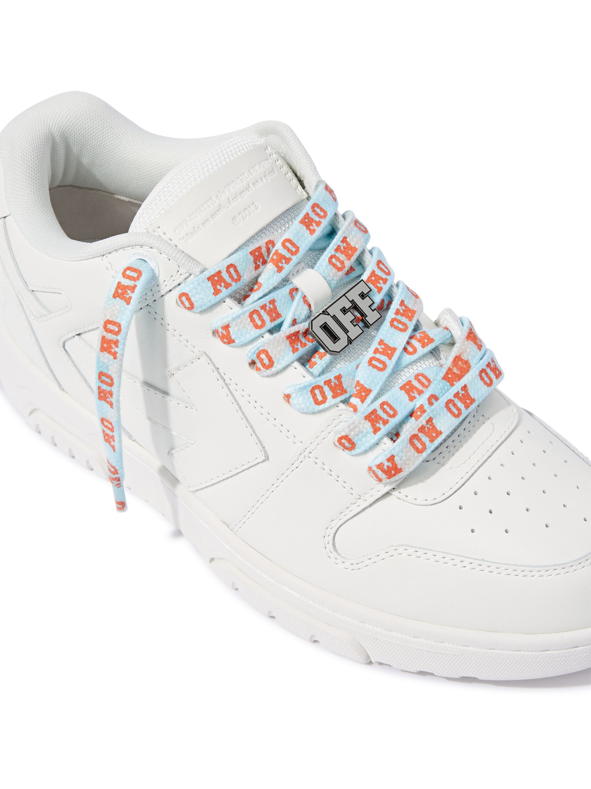 OFF WHITE Blue/Orange Cloud Laces BLUE OMZJ001T25MAT005