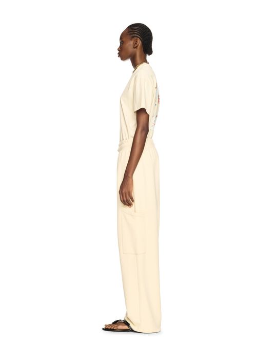 OFF WHITE White Cloud Arrow T-Shirt NEUTRALS OWAA089S25JER005