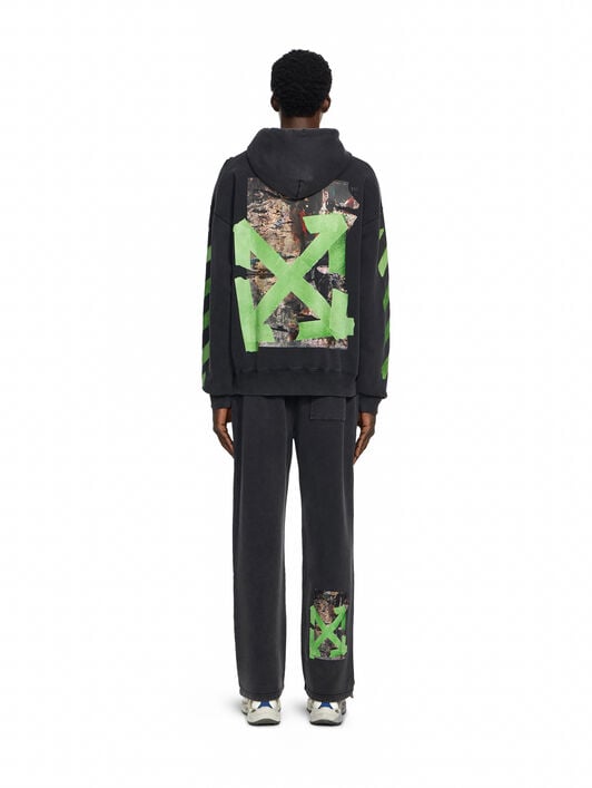 Bacco Arrow Sweatpants OFF WHITE Bacco Arrow Sweatpants VINTAGE BLACK 44MCH05AF26F001